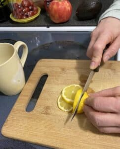 Three slices of lemon, Benefits of Warm Lemon Water