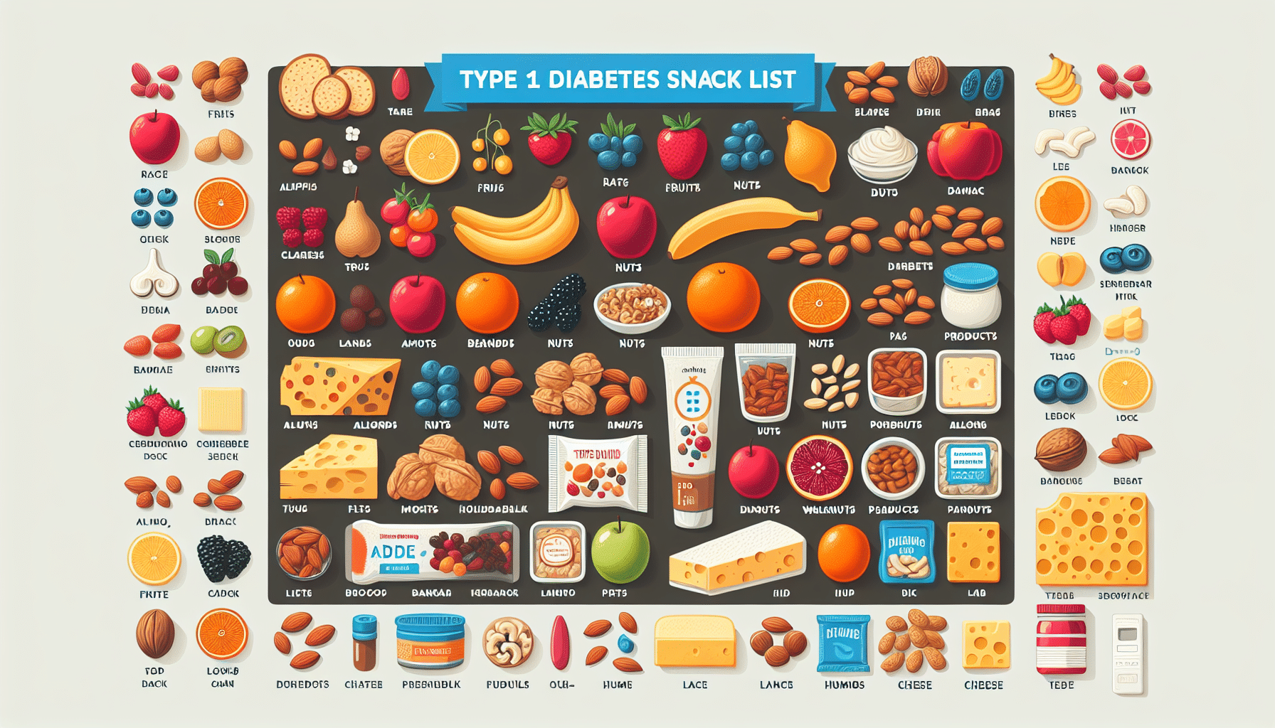 Top Picks from Our Type 1 Diabetes Snack List - Diabetesknow.com