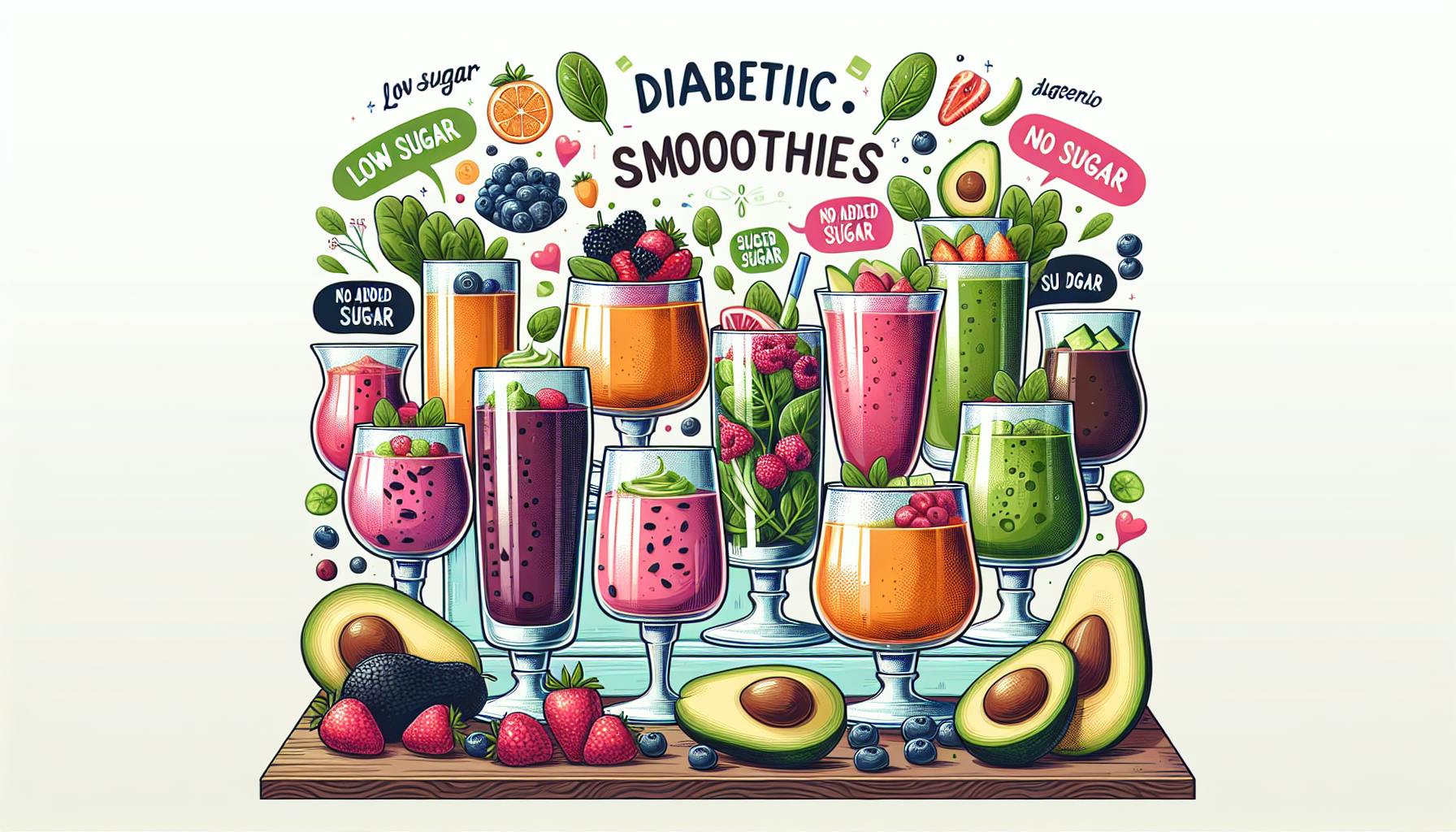 Brighten Your Day - Vibrant Diabetic-Friendly Smoothie Recipes - Diabetesknow.com