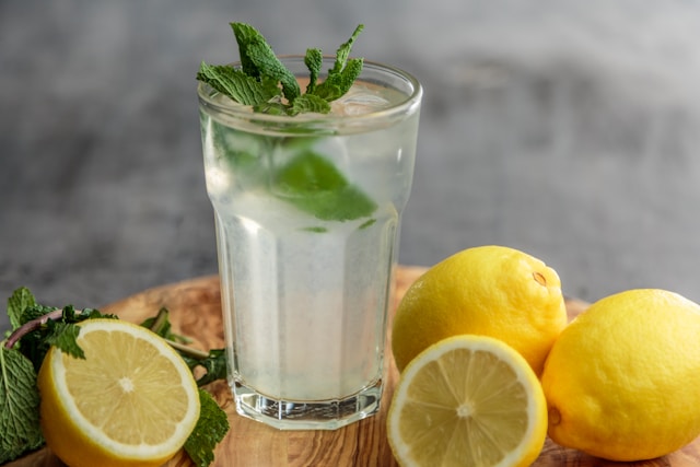 Basil Lemonade Mocktail