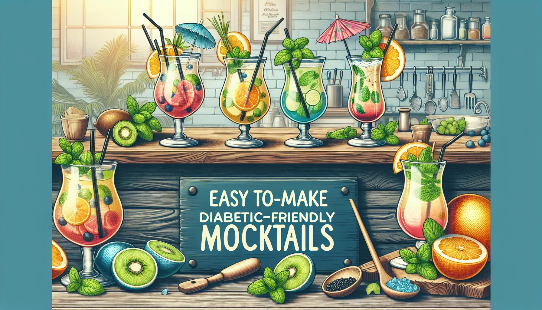 Our Flavorful Journey - Easy Diabetic Mocktail Recipes - Diabetesknow.com