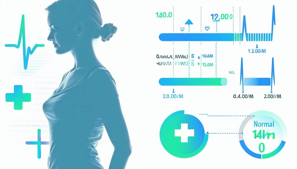 What is a normal insulin level for a woman
