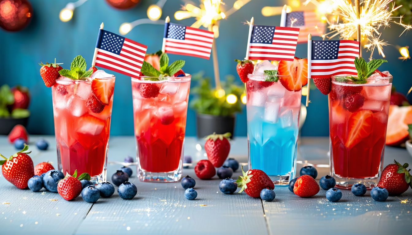 4th of july mocktail recipes