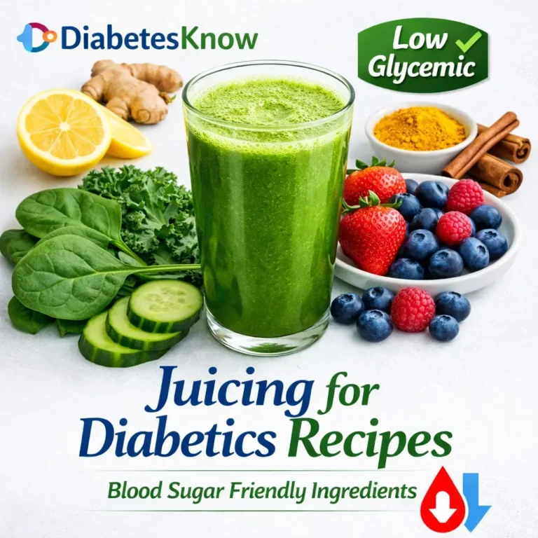 Juicing Recipes for Diabetics That Are Low-Glycemic