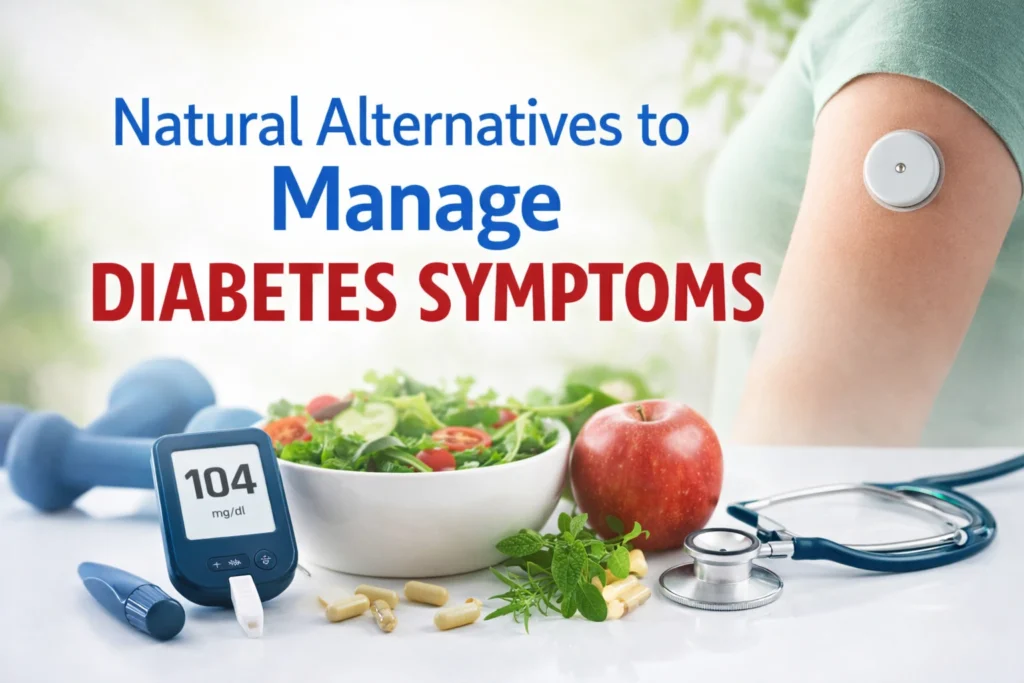 Natural Alternatives to Manage Diabetes Symptoms