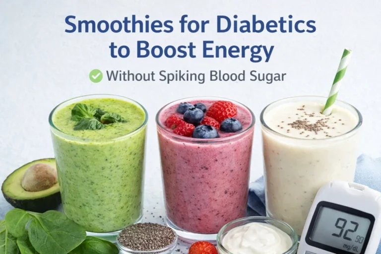Smoothies for Diabetics to Boost Energy (Without Spiking Blood Sugar)