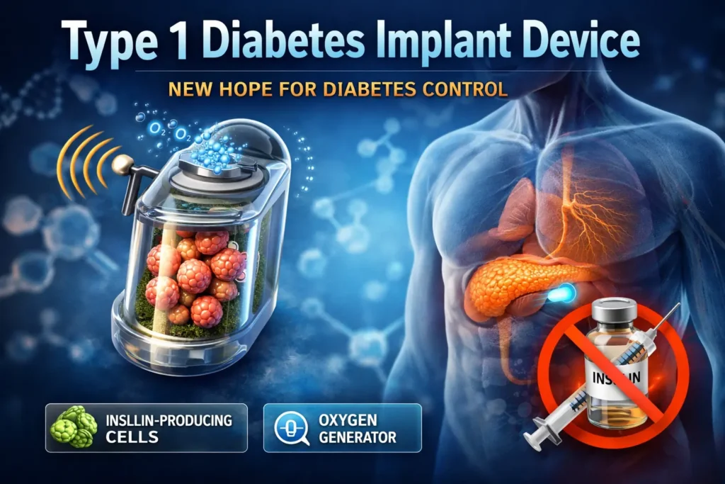 Type 1 Diabetes Implant Device Could Replace Insulin Injections