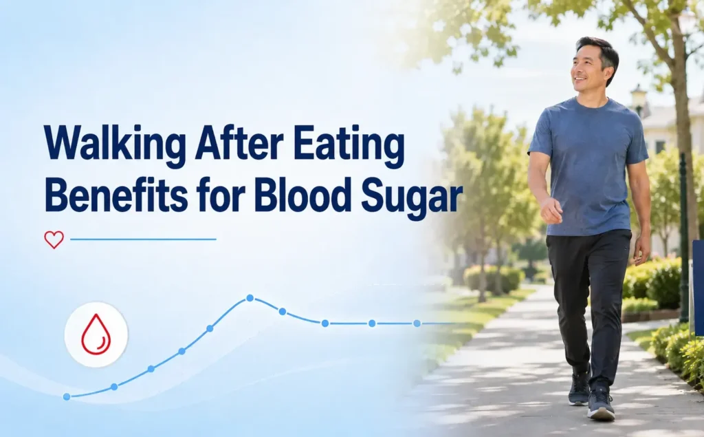 Walking After Eating - Benefits for Blood Sugar and Diabetes