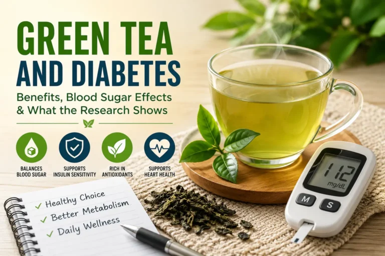 Green Tea and Diabetes - Benefits, Blood Sugar Effects & Research