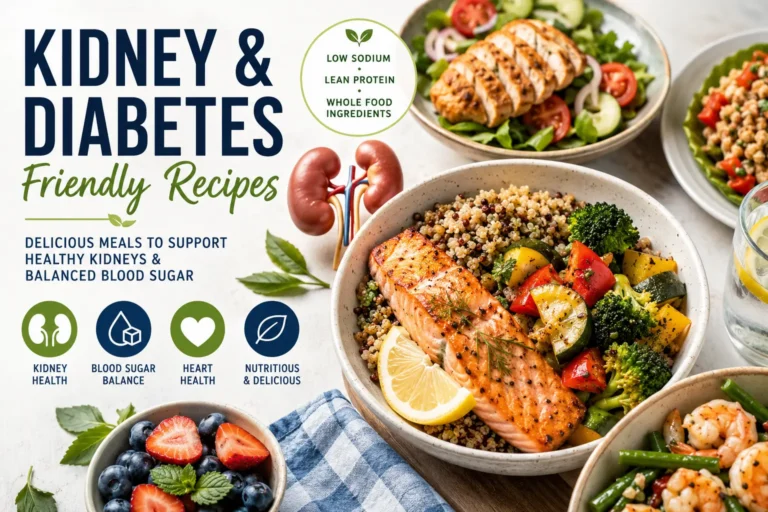 7 Kidney and Diabetes Friendly Recipes That Support Healthy Kidneys