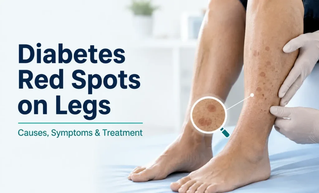 Diabetes Red Spots on Legs - Causes, Symptoms & Treatment