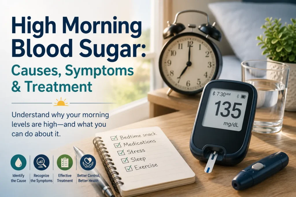 High Morning Blood Sugar - Causes, Symptoms & Treatment