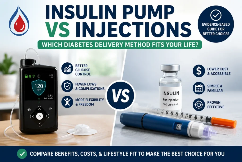 Insulin Pump vs Injections - Which Is Right for You