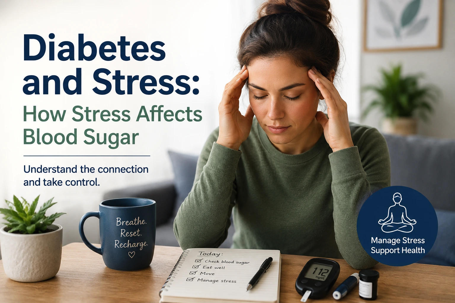 Diabetes and Stress - How Stress Affects Blood Sugar