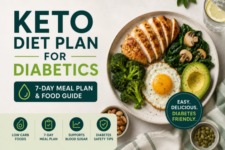 Keto Diet Plan for Diabetics - 7-Day Meal Plan & Food Guide