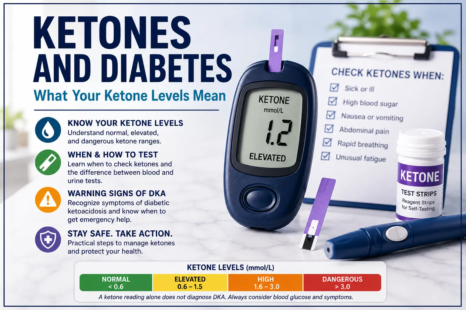 Ketones and Diabetes - What Your Ketone Levels Mean