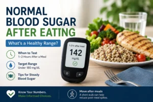 Normal Blood Sugar After Eating - What’s a Healthy Range?