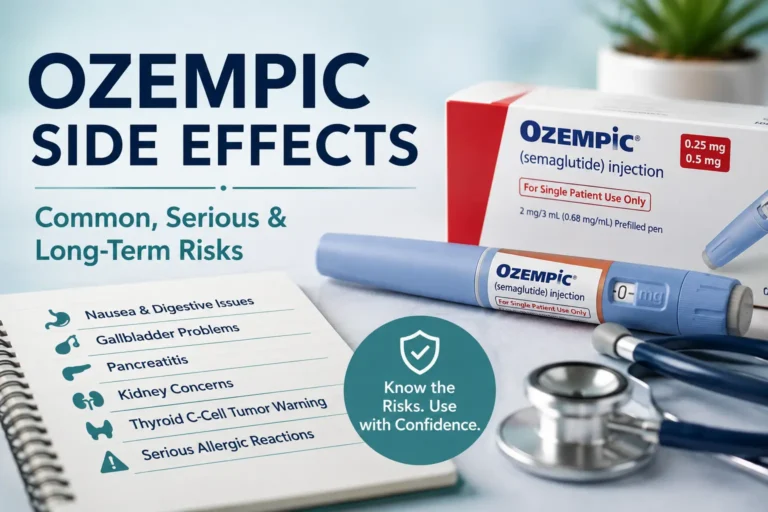 Ozempic Side Effects - Common, Serious & Long-Term Risks