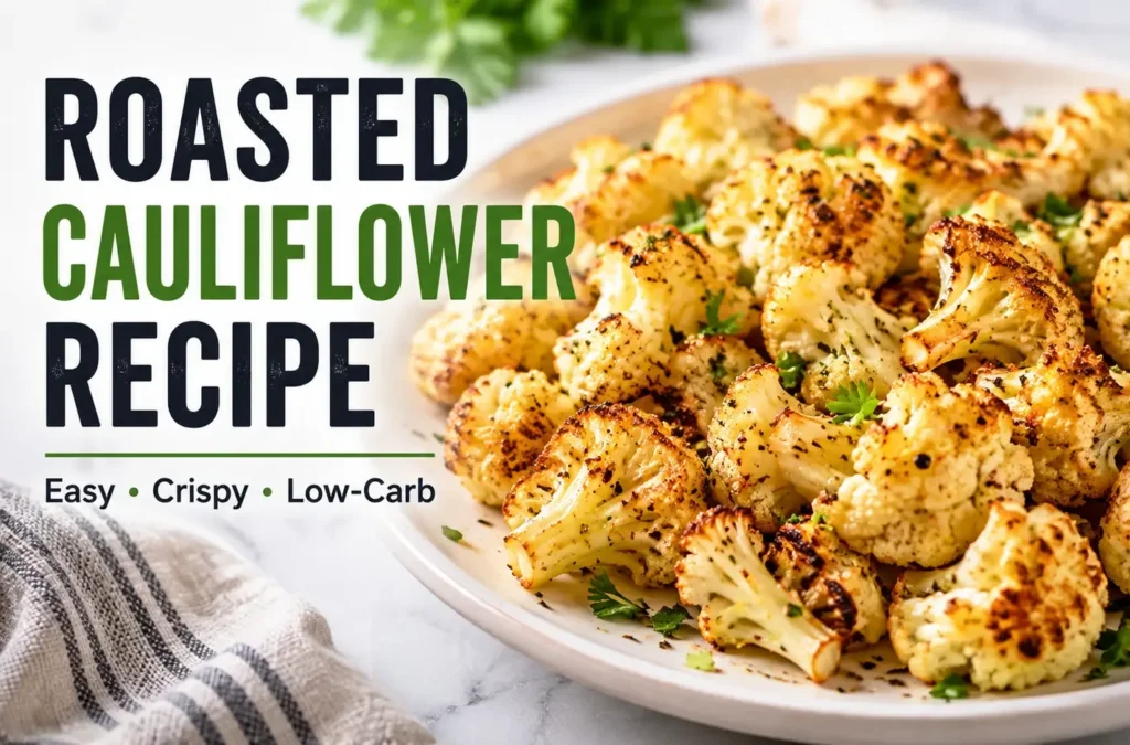 Roasted Cauliflower Recipe for Diabetics