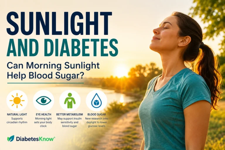 Sunlight and Diabetes: Sunlight and Diabetes - Can Morning Sunlight Help Blood Sugar?